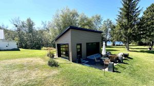 Garage_Le Prestige_14' x 23' x 8'-12' à Saint-Gabriel-de-Brandon
